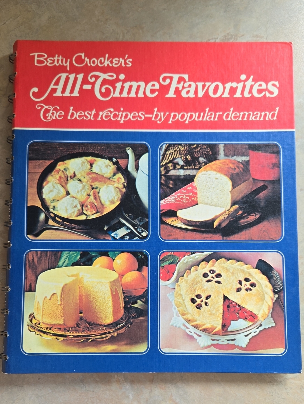 👩‍🍳 Vintage Betty Crocker's All-Time Favorites Cookbook Hard Cover 1971 👩‍🍳